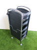 Efalock Hair Dressers Work Trolley on Castors with 5 Drawers. - 2