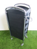 Efalock Hair Dressers Work Trolley on Castors with 5 Drawers. - 3