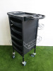 Lotus Work Trolley on Castors with 5 Drawers. - 3