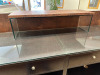 Salon Reception Desk/Counter with Glass Top, 4 Lockable Drawers, Open Rear Storage & Laminate Finish. Size H116 x W195 x D55cm - 13