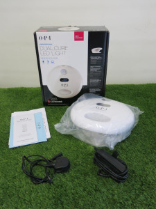 OPI Professional Dual Core Led Light Nail Lamp, Model GL902. Appears Unused in Box.