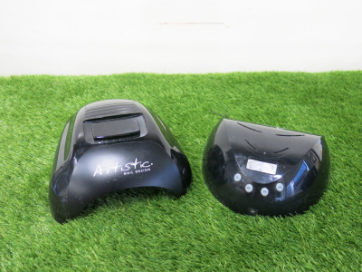 2 x Artistic Nail Lamps to Include: 1 x LED Pro 30 & 1 x Nail Design. NOTE: requires 2 x power supplies & 1 x base plate.