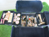 2 x Cosmetic Cases with an Assortment of Used Cosmetics to Include: Eye Shadow, Eye Liner Pencils & Cremes, Lash Perfect Extensions (As Viewed/Pictured). - 2