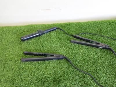 3 x Cloud Nine Hair Straighteners & Wand to Include: 2 x Hair Straighteners Model C9-M1.2 & 1 x Wand, Model C9-WI1.0