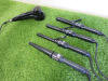 5 x Babyliss Hair Stylers to Include: 1 x Hair Curler, 3 x Heat Tongs & 1 x Conical Wand. - 2