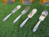 3 x Packs of 800g Perron Rigot Depilatory Non Strip Hard Wax & 4 x Keller Metal Spatula. - 2