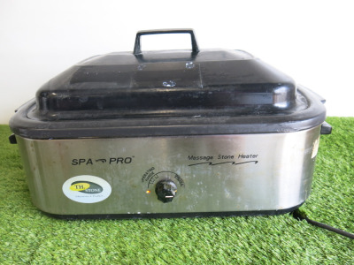 Spa Pro Massage Stone Heater. Comes with a Quantity of Stones.