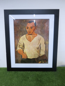 Framed, Glazed & Mounted Pablo Picasso Print, Size H102 x W84 cm.