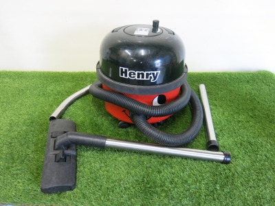 Numatic Henry Vacuum Cleaner, Model HVR-200-22, Comes with Attachments (As Viewed/Pictured).