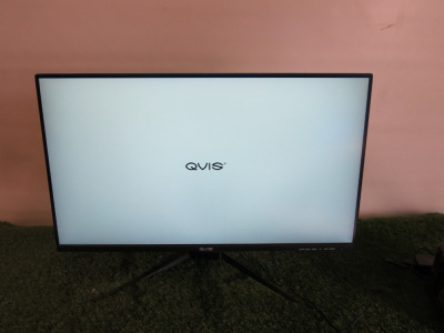 QVIS 28" lcd Monitor, Model LED-4K-28D. Comes with Power Supply.