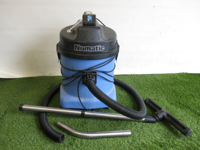 Numatic WV570-2 Wet & Dry Vacuum, Comes with Attachments (As Viewed/Pictured).