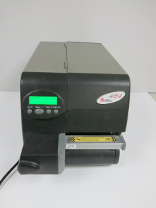 Avery Dennison AP5.4 Label Printer with Box of 5 Reels of 5095 Resin Ribbon in Black.