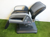 Takara Belmont Shampoo Joy E'sy Adjustable Electric Chair, Model SP-270 with Porcelain Black Back Wash On Metal Frame. - 5
