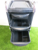Efalock Hair Dressers Work Trolley on Castors with 5 Drawers & V Design Sibel Mirror. - 4