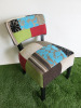 2 x Spa Chairs Upholstered in Multi Coloured Fabric. Size H70cm. - 5