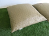 Pair of Calder & Oak Scatter Cushions in Gold/Green, Size 24 x 24cm - 2