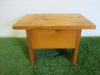 Pair of Savicci Foot Rests, One with Velvet Cover & Small Wooden Foot Rest. - 4