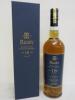 Bottle of Rigby Single Malt Scotch Whisky. 70cl, Rare 18 Year Old, Very Rare. Distilled at Blair Athol Distillery