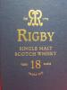 Bottle of Rigby Single Malt Scotch Whisky. 70cl, Rare 18 Year Old, Very Rare. Distilled at Blair Athol Distillery - 5