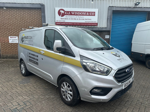 BG19 ENU: Ford Transit Custom Limited Panel Van, Diesel, 1995cc, Manual, Mileage 62,628,Colour Silver, MOT Expires July 2024, Euro 6 Y. Comes with 1 x Key & V5 Document.