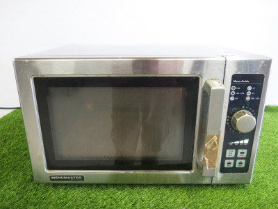 Menumaster Commercial 1100w Microwave, Model RCS511DSEU, 2011142531.