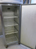 Polar Stainless Steel Single Door Upright Fridge, Model G592-02 , S/N 6177604, Size H x W x D - 3