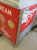 Total Refrigeration Walls Hawking Trolley Ice Cream Freezer, S/N 28158700000142. Size H107 x W65 x D77cm. - 5