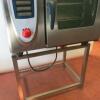 Rational SCC61 - 6 Rack Oven Electric Oven, 3 Phase on Stainless Steel Stand - 3