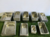 Approx 55 x Assorted Sized Stainless Steel GN Containers. - 5