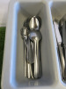 Quantity of Cutlery to Include, Knives, Forks, Spoons & 2 x Plastic Cutlery Trays. - 3