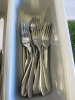 Quantity of Cutlery to Include, Knives, Forks, Spoons & 2 x Plastic Cutlery Trays. - 6