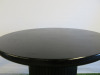 Gubi Moon Timber Lounge Table, Stained Black. Size H55 x Dia 60cm. RRP £1300. - 4