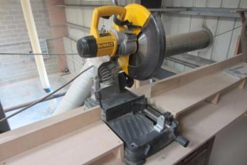 DeWalt DW872 Type 2 Chop Saw, S/N 503495, Year 2014