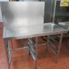 Dexion LP100 Pass Through Stainless Steel Commercial Dishwasher, Single Phase Electric, Comes with 5 Plastic Trays. Comes Complete with Stainless Steel Feed and Exit Tables - 9