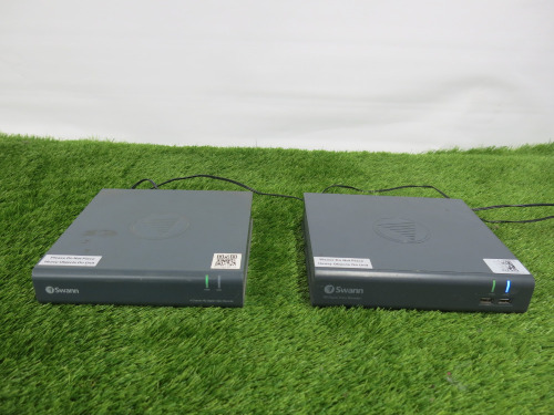 Pair of Swan 4 Channel HD Digital Video Recorders, Model DVR4. Comes with Power Supplies.