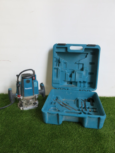 Makita RP2301FC Router In Carry Case with Attachments, 110v.