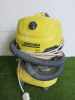 Karcher WD4 Wet & Dry Vacuum Cleaner with Attachments As Viewed.