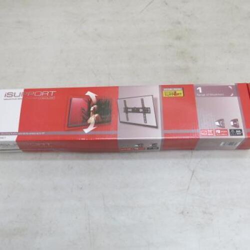 Isupport TV Mounting Bracket, 70" Max TV, Upto 50kg. New/Boxed