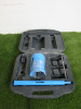 Silver Line Diamond Core Drill Kit in Carry Case with Attachments As Viewed.