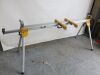 Dewalt Universal Mitre Saw Stand, Model DE7023-XJ, extends to 2.7m. NO VAT ON LOT. - 3