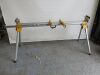 Dewalt Universal Mitre Saw Stand, Model DE7023-XJ, extends to 2.7m. NO VAT ON LOT.