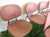 13 x Infiniti Pink Fabric Dining Chairs on Metal Frame. NOTE: condition (As Viewed/Pictured). - 5