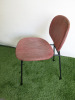 13 x Infiniti Pink Fabric Dining Chairs on Metal Frame. NOTE: condition (As Viewed/Pictured). - 6