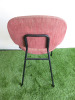 13 x Infiniti Pink Fabric Dining Chairs on Metal Frame. NOTE: condition (As Viewed/Pictured). - 8