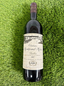 1987 Bottle of Chateau Montgrand-Milon Pauillac, Red Wine 75cl.