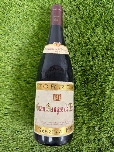 1997 Bottle of Torres Gran Sangre de Toro Reserva, Red Wine 75cl.