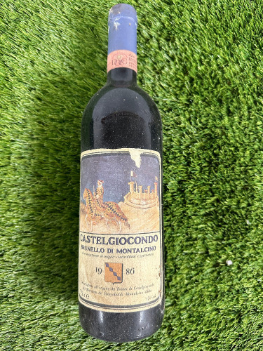 1986 Bottle of Castelgiocondo Brunello Di Montalcino, Red Wine 75cl.