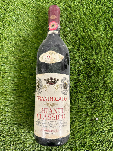 1979 Bottle of Gran Ducato Chianti Classico, Red Wine 75cl.