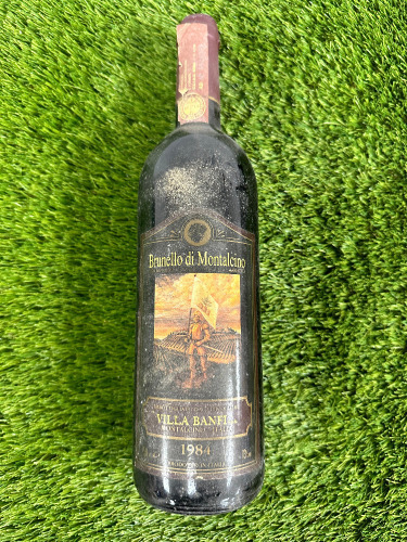 1984 Bottle of Villa Banfi Brunello di Montalcino, Red Wine 75cl,