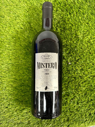 2010 Bottle of Battaglia Mistero Palizzi, Red Wine 75cl